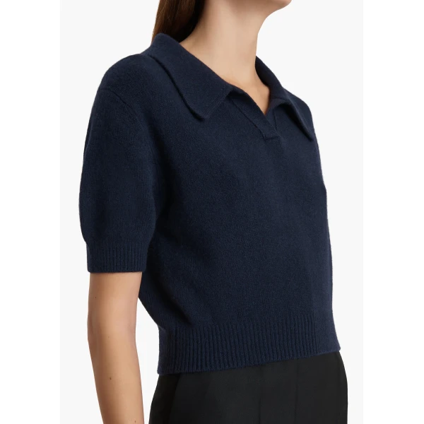 Khaite Leni Sweater in Midnight, view 5