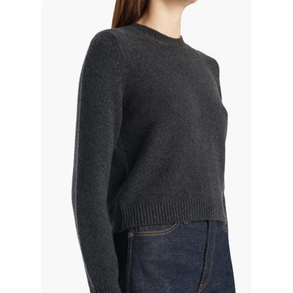 Khaite Leta Sweater in Charcoal, view 5