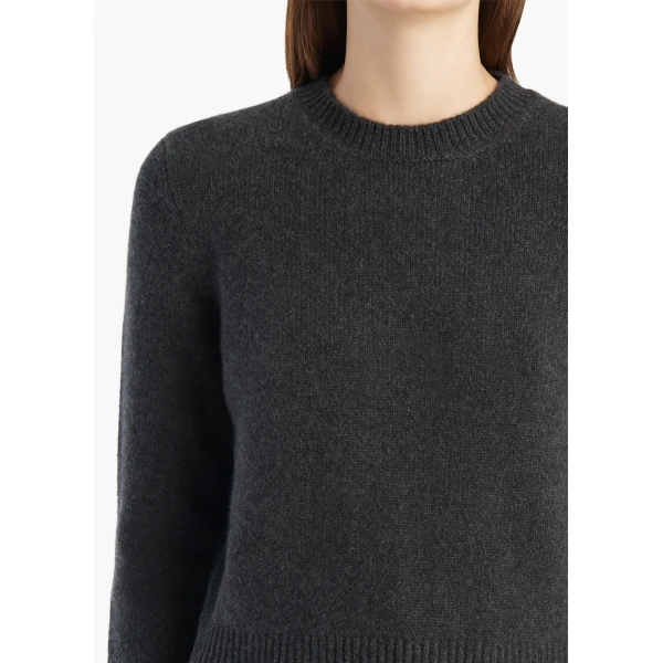 Khaite Leta Sweater in Charcoal, view 6