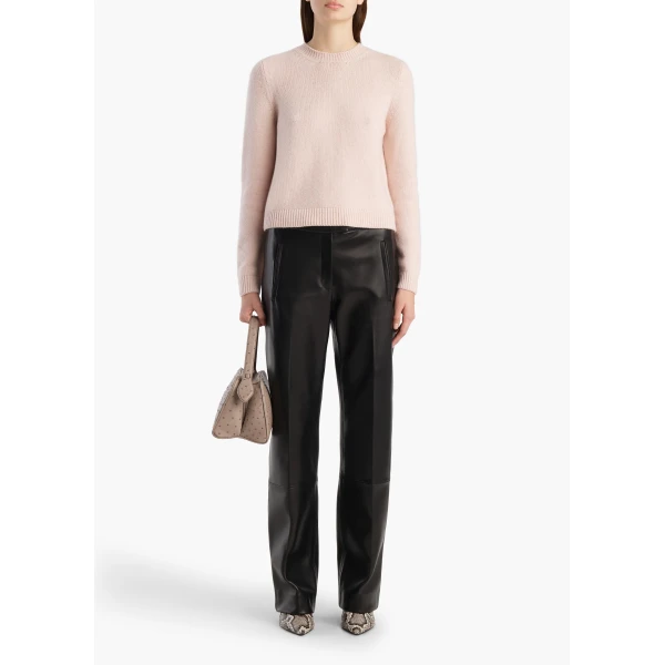 Khaite Leta Sweater in Dusty Rose, view 2