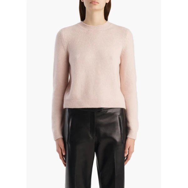 Khaite Leta Sweater in Dusty Rose, view 3