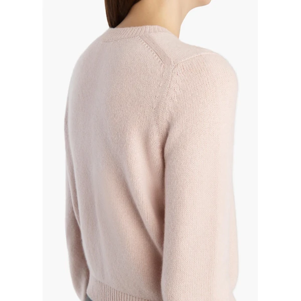Khaite Leta Sweater in Dusty Rose, view 6
