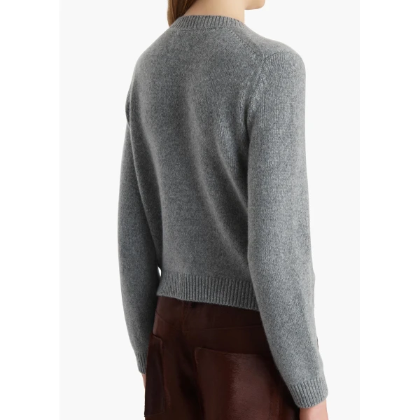 Khaite Leta Sweater in Fog, view 6