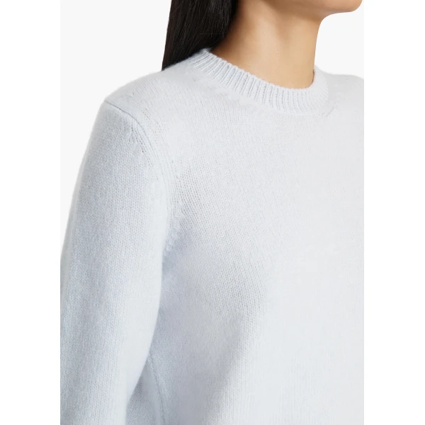 Khaite Leta Sweater in Ice Blue, view 5