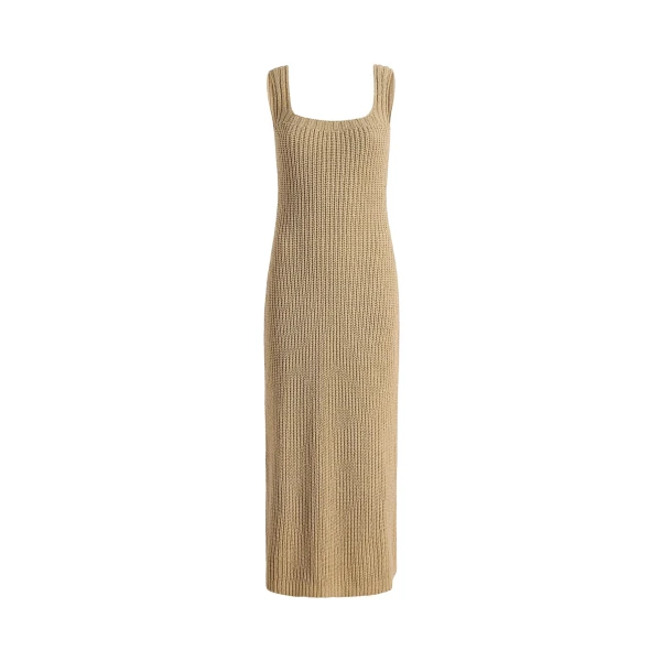 Khaite Lex Dress in Beige