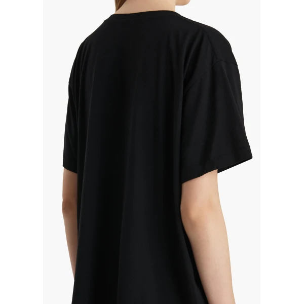 Khaite Linda T-Shirt in Black Top, view 6