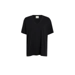 Khaite Linda T-Shirt in Black Top