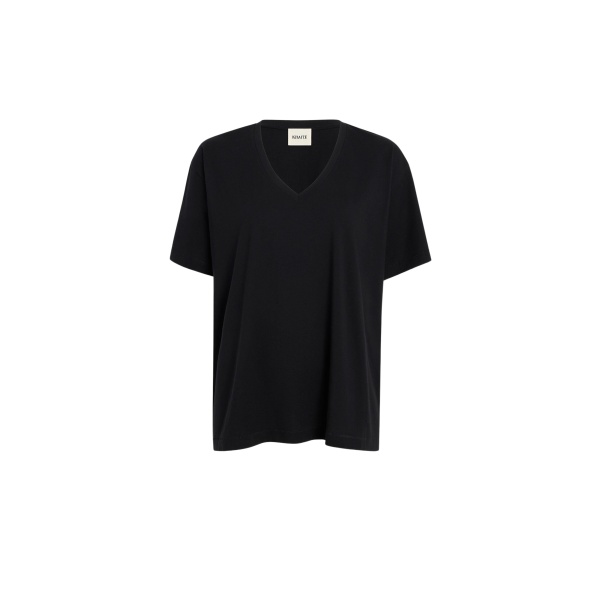 Khaite Linda T-Shirt in Black Top