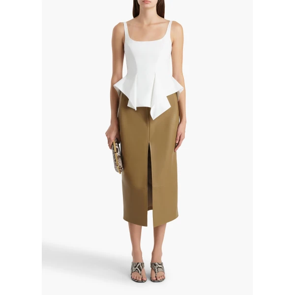 Khaite Loa Top in Chalk, view 2