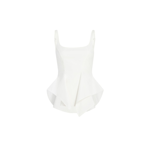 Khaite Loa Top in Chalk