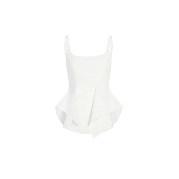 Khaite Loa Top in Chalk