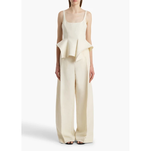 Khaite Loa Top in Natural, view 2
