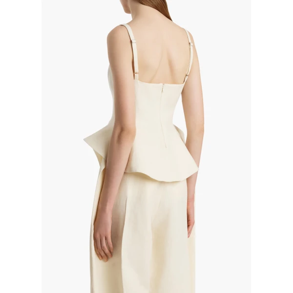 Khaite Loa Top in Natural, view 4