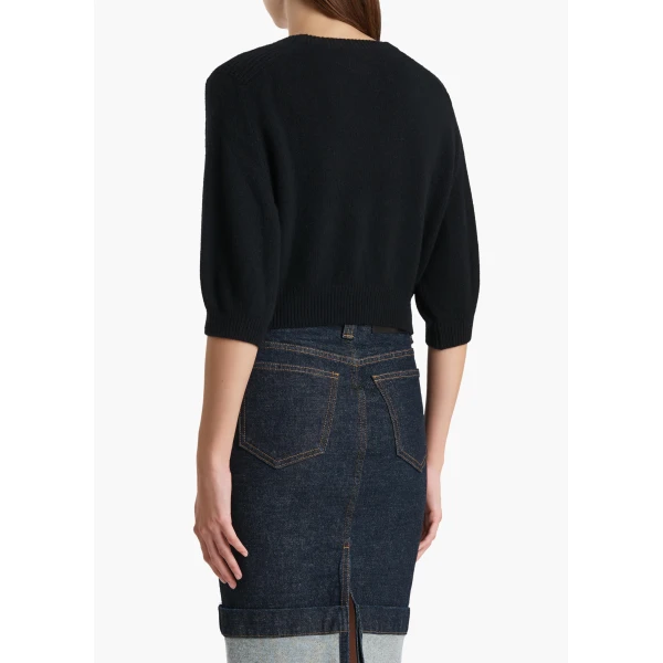 Khaite Lorelai Sweater in Black, view 4