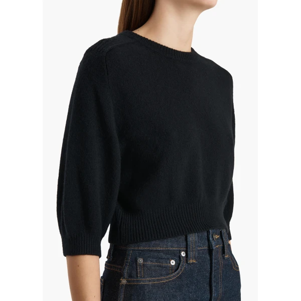 Khaite Lorelai Sweater in Black, view 5