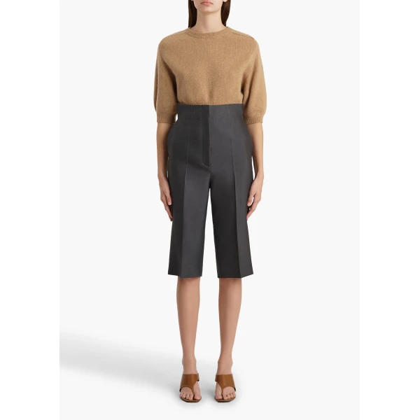Khaite Lorelai Sweater in Camel, view 2