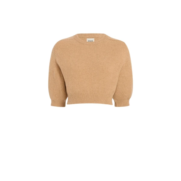 Khaite Lorelai Sweater in Camel