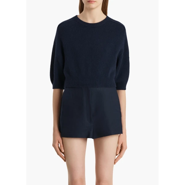 Khaite Lorelai Sweater in Midnight, view 3