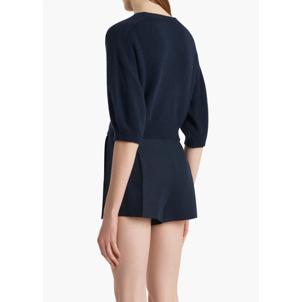Khaite Lorelai Sweater in Midnight, view 4