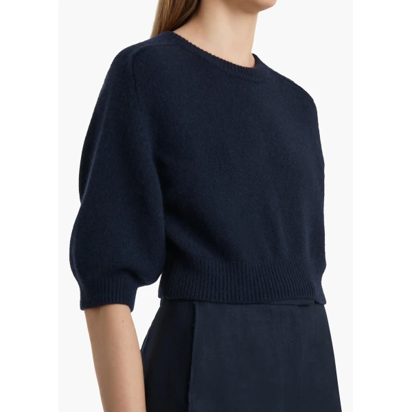 Khaite Lorelai Sweater in Midnight, view 5
