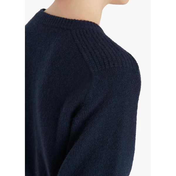 Khaite Lorelai Sweater in Midnight, view 6