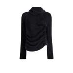 Khaite Lorrai Cardigan in Black
