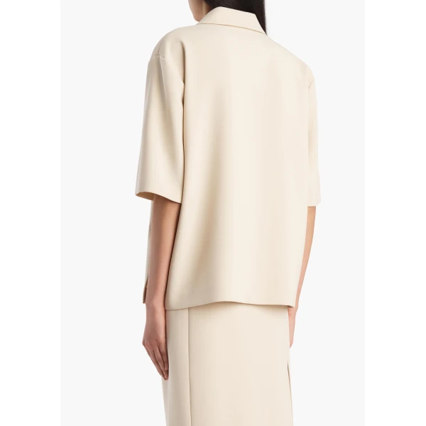Khaite Loucin Top in Ivory Glow, view 4