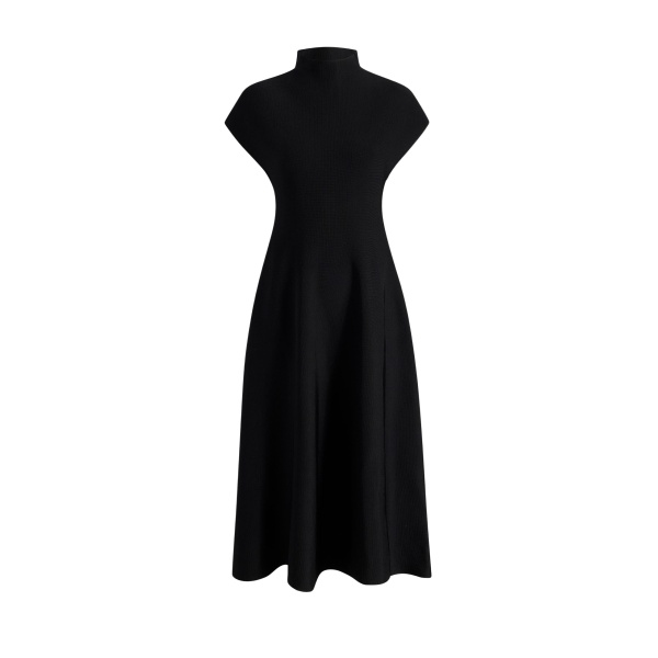 Khaite Lyra Dress in Black