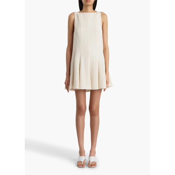 Khaite Mags Dress in Natural, view 2