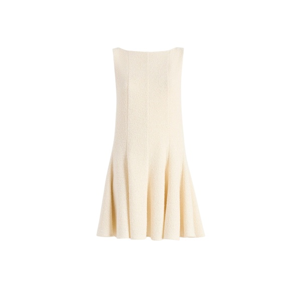Khaite Mags Dress in Natural