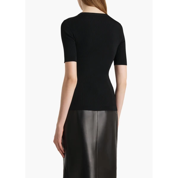 Khaite Maj Top in Black, view 4