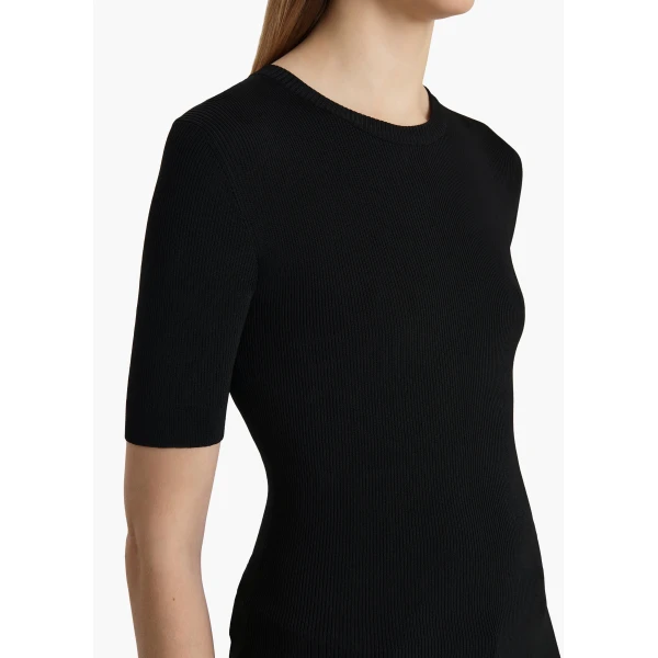 Khaite Maj Top in Black, view 5