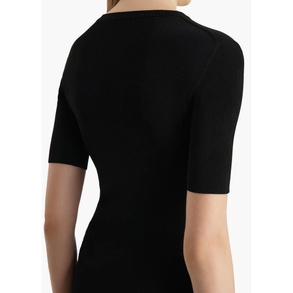 Khaite Maj Top in Black, view 6