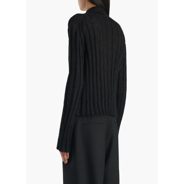 Khaite Meadow Sweater in Black, view 4