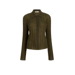Khaite Meadow Sweater in Dark Olive