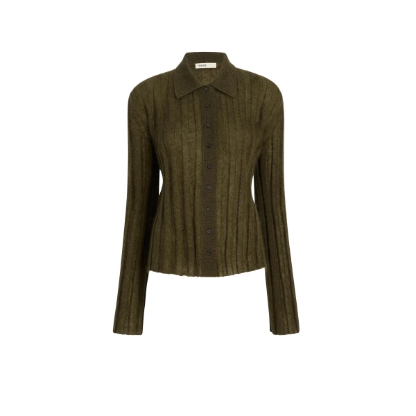 Khaite Meadow Sweater in Dark Olive