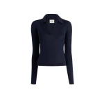 Khaite Mikel Top in Midnight