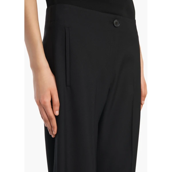 Khaite Mita Pant in Black Wool, view 5