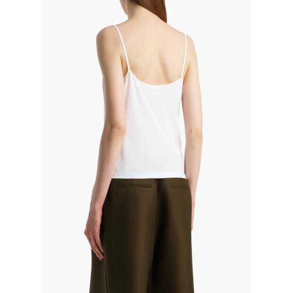Khaite Moss Cami in White, view 4