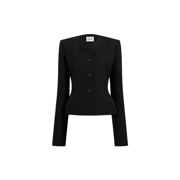 Khaite Nara Jacket in Black