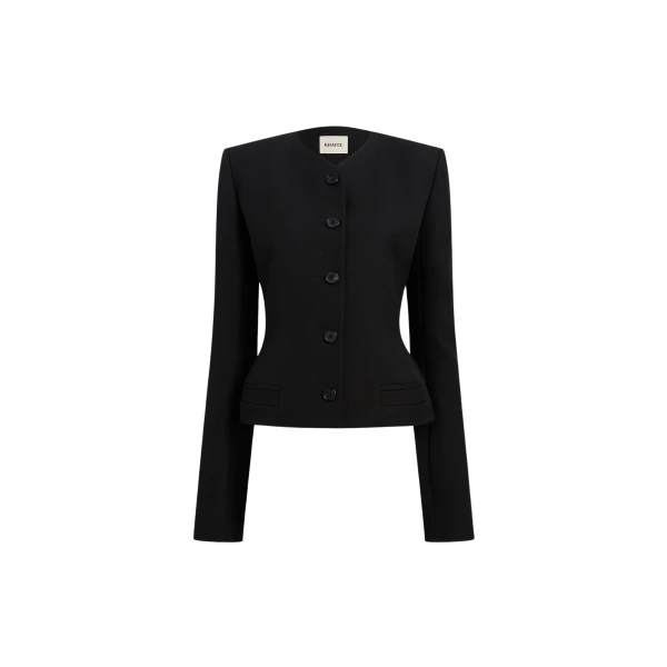 Khaite Nara Jacket in Black