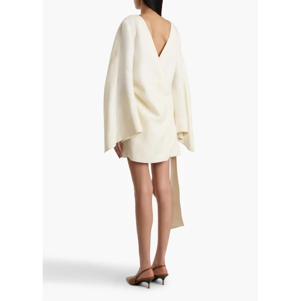Khaite Onis Dress in Natural, view 3