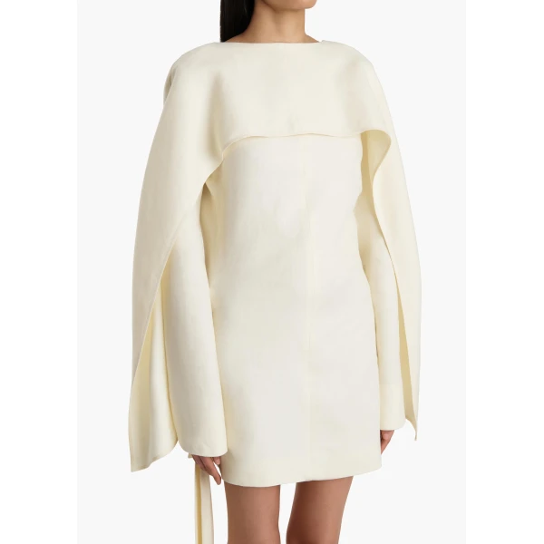 Khaite Onis Dress in Natural, view 4