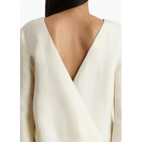 Khaite Onis Dress in Natural, view 5