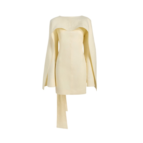 Khaite Onis Dress in Natural
