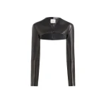 Khaite Onno Jacket in Black Leather