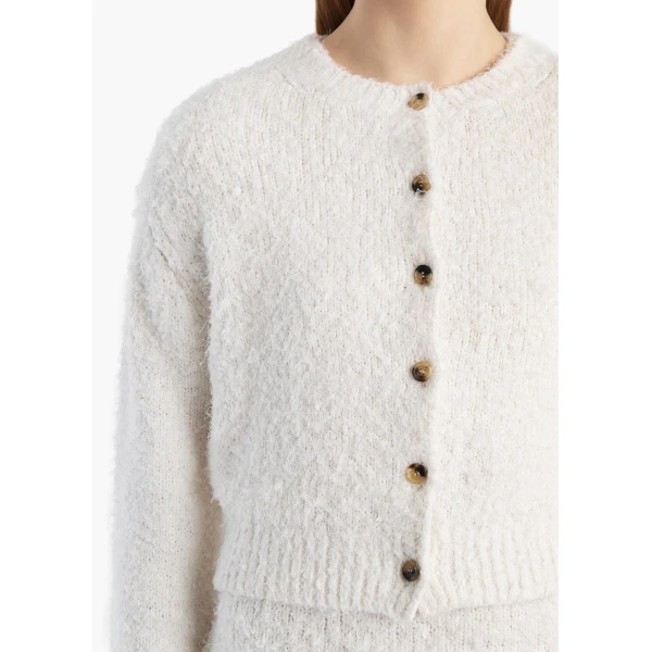 Khaite Paloma Cardigan in Glaze, view 5