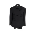 Khaite Palto Jacket in Black