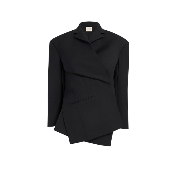 Khaite Palto Jacket in Black