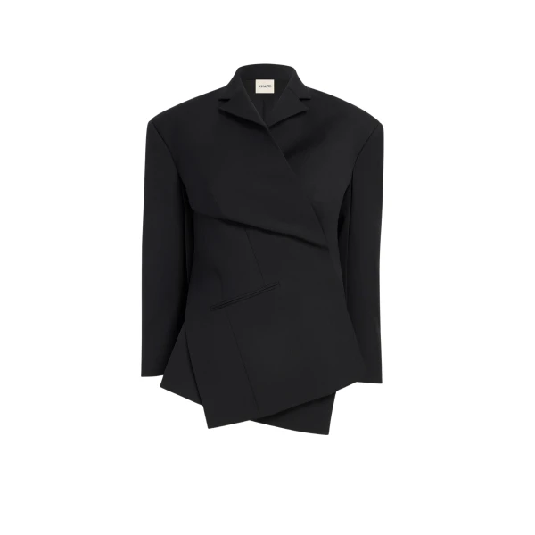 Khaite Palto Jacket in Black
